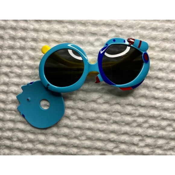 Sunglasses Kids Astronaut Blue Kid Polarized Sunglasses Party Favors Flip Up OC1 - Picture 3 of 7